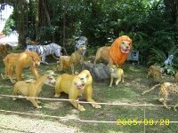 Lantern SAFARI 2005 – The picture of Chinese Garden during the daytime - Lions and tigers