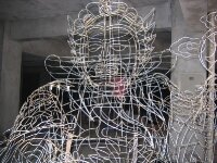 the metallic structure of door-god the metallic structure of door-god