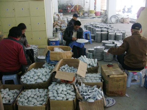 Binding the porcelains